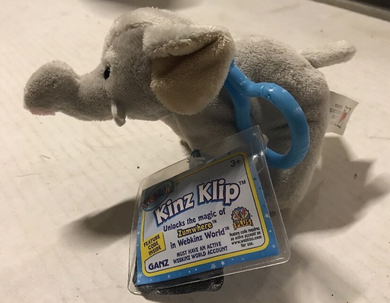 webkinz velvety elephant